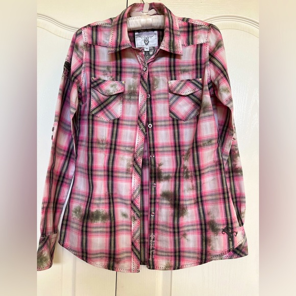 Roar Tops - Roar Shirt Women’s Medium Western Top.
